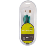 Arkas KABEL USB-MICRO USB 2M Zielony ARKAS # - 1427007 - zdjęcie 1